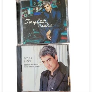 Taylor Hicks duo of CDs